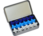 1x Craggles Geschenkbox - weiss & ice & blau