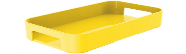Gallery Tablett Mini gelb 33x19 cm