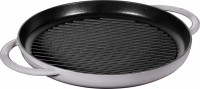 Pure Grillpfanne rund, grau 30 cm