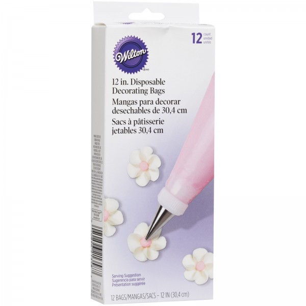 Einweg-Spritzbeutel 30.4 cm, 12 Stk.