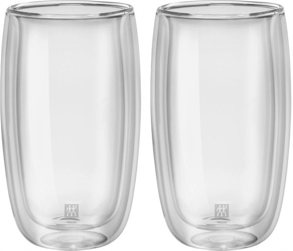 2er Set Sorrento Latte Macchiato Gläser 350ml