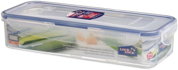 Vorratsdose 1lt mit Abtropf Einlage 27.8x11.5x6cm