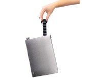 Necessaire L charcoal gray