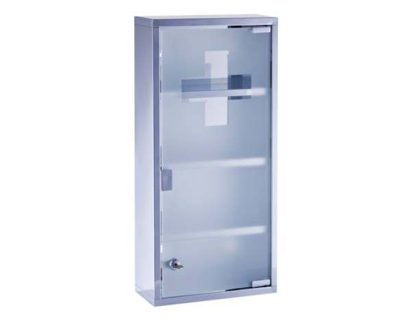 Medizinschrank Inox 27x57cm