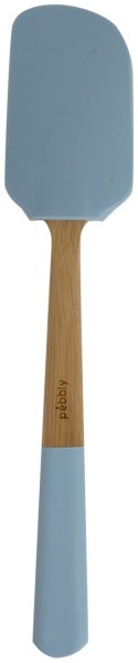 Spachtel flexible 25cm Bambus Silikon cadet blue