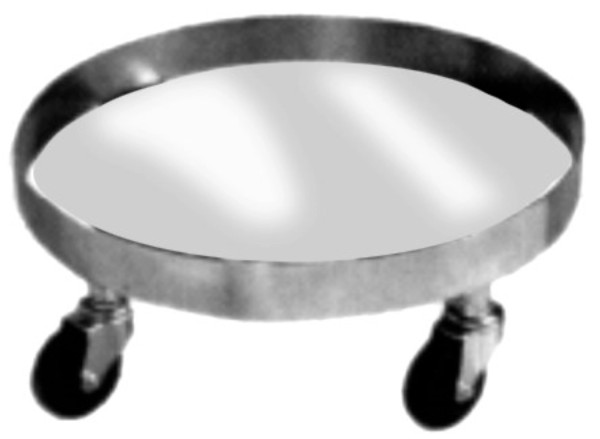 Fahrgestell 35 cm mit 4 Rollen zu A608.050