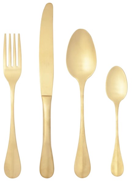 Nau Besteckset 24tlg gold