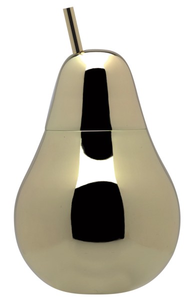 Cocktailbecher Birne 0.425lt gold beschichtet