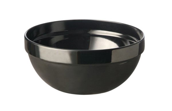 Schüssel 2,5ltr., ca. D23cm. H10.5cm, schwarz