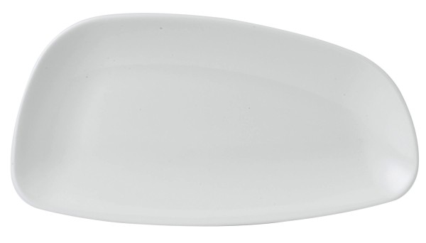 Chef's Plates White Geo Teller 30x15.5cm