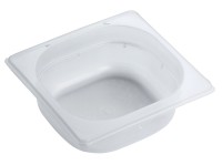 GN Behälter 1/6 Polypropylen H6.5cm semitransparent