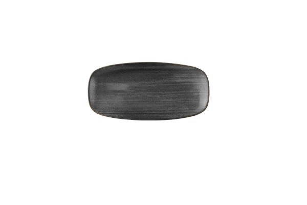 Stonecast Raw Black Platte rechteckig 26.9x12.7cm