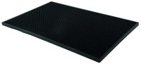 Barmatte 45x30cm schwarz