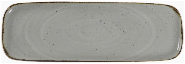 Rustico Platte rechteckig 37x13cm taupe