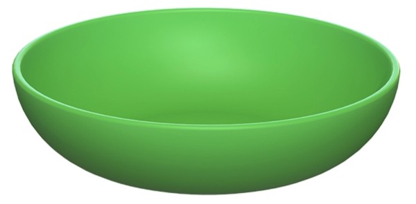 Schale Biopolymer 18cm grün