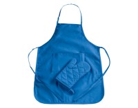 Kinderschürze Hobbyb.blau