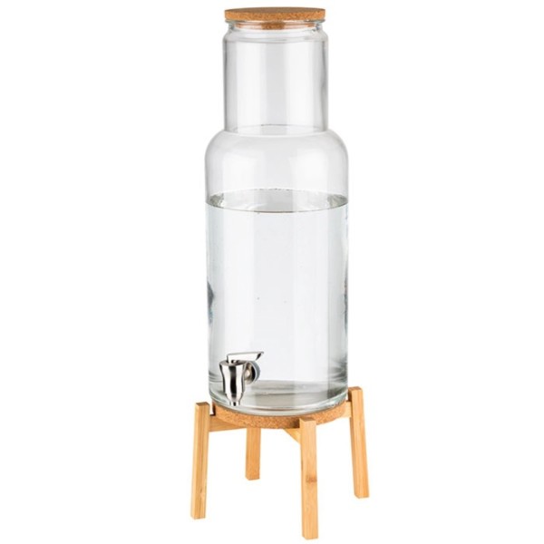 Drink Dispenser NORDIC WOOD 7.5 lt., 23x23cm H60,5cm