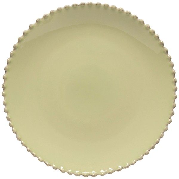 Pearl Teller D28.4cm H3.2cm lilly green