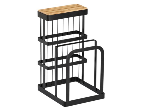Messerblock schwarz 12x14x22