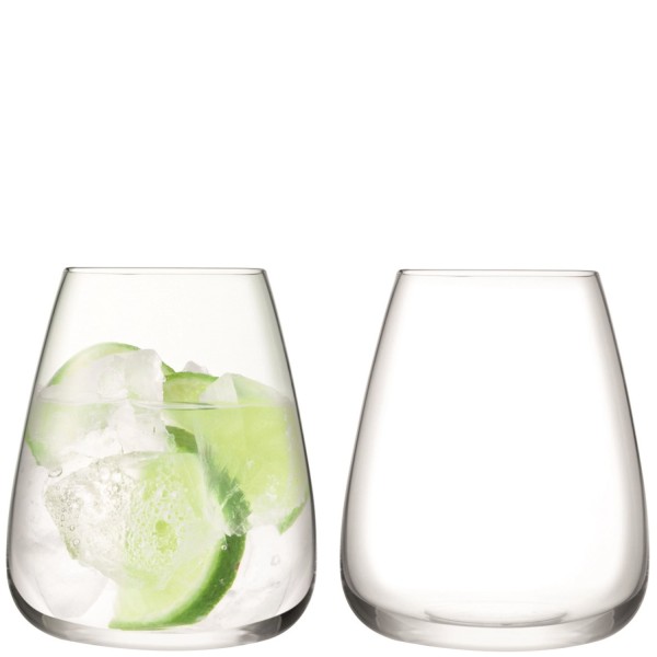 2er Set Wine Culture Wasserglas 590ml transparent
