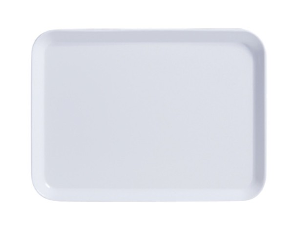 Tablett Kunststoff weiss 24cm