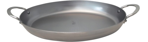 MINERAL B ELEMENT Eisenpfanne oval D:36cm Induktion