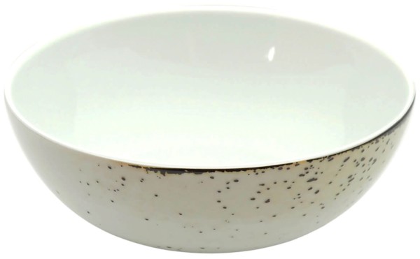 Rustico Schüssel D15cm H6cm weiss