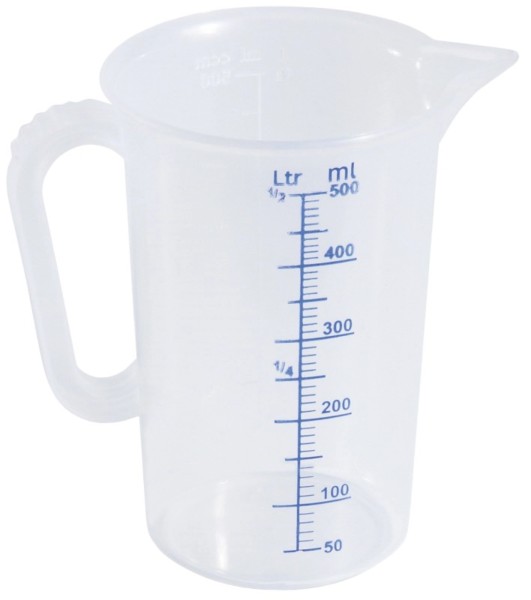 Messbecher 3l aus PP hitzeresistent bis +125°C 20x26cm