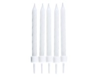 Geburtstagskerzen 7.5 10St ws