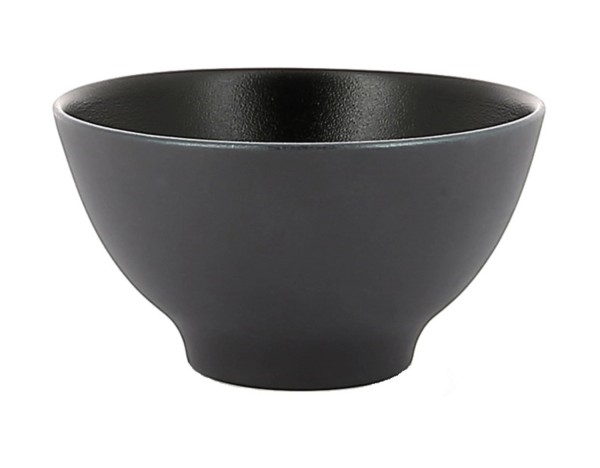 Equinoxe Reisschüssel 300ml D12cm H6.5cm schwarz