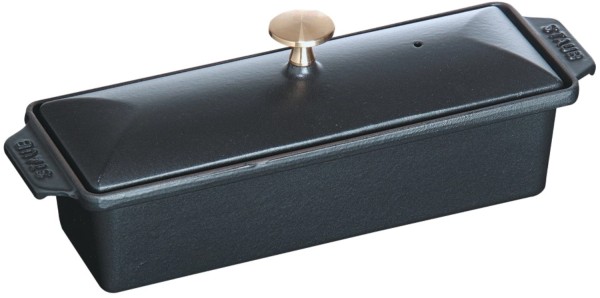 Terrinenform gross schwarz, 30x11x12.8cm 1.45L