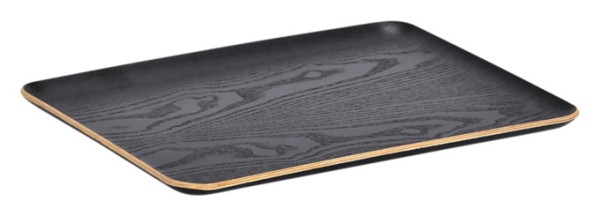 Serviertablett schwarz 36cm