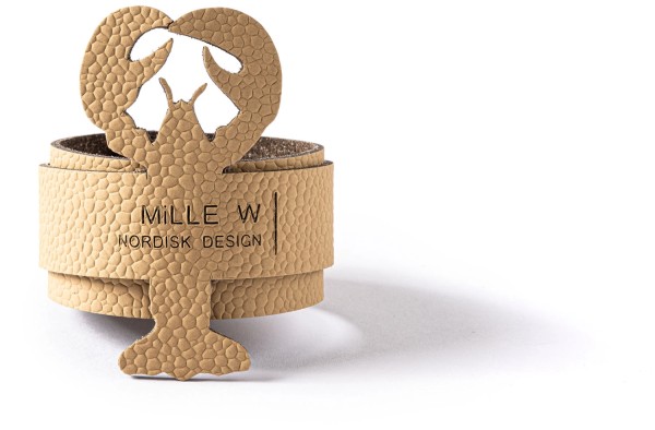 Serviettenring Hummer beige