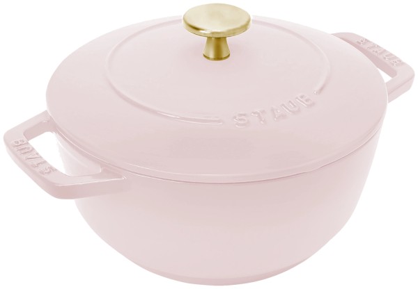Cocotte 18cm, rund, sorbet rose, Gusseisen 1.76