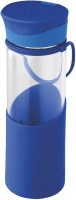 Enjoy Glasflasche, 0.5 l, blau