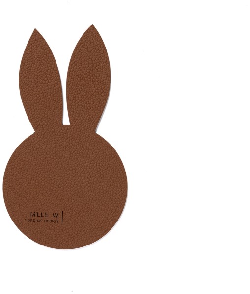 Untersetzer hase cognac
