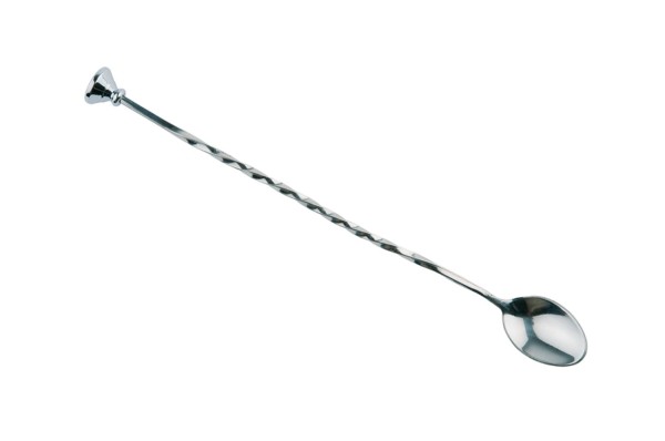 Barlöffel mit Stössel, Länge ca. 27cm