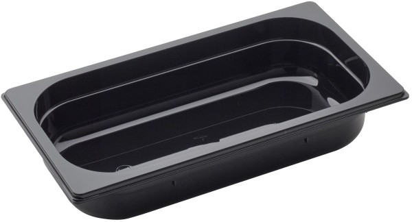 GN Behälter 1/3 Polycarbonat H6.5cm schwarz