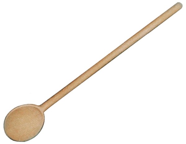 Holz-Kochlöffel 40 cm, rund