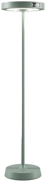 Barbell Solar L Stehlampe D40cm H156.7cm sage grün
