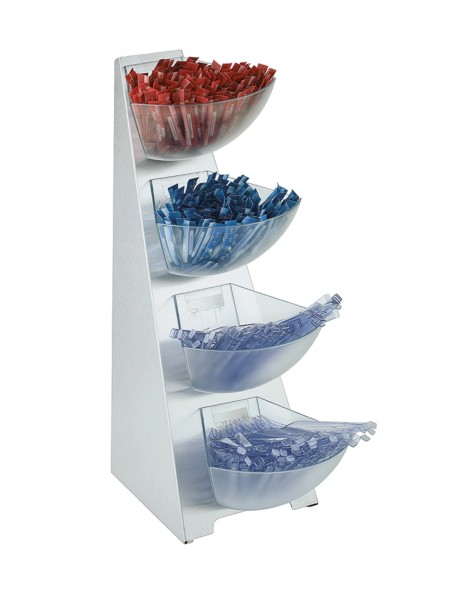 4-tlg. Multi Rack, 19x31cm, H53cm