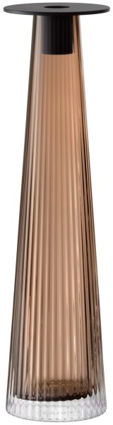 Beacon Kerzenständer H34cm taupe jet black
