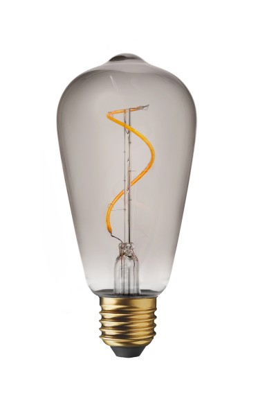 One Ersatzleuchtmittel Glühbirne ST64 smoked