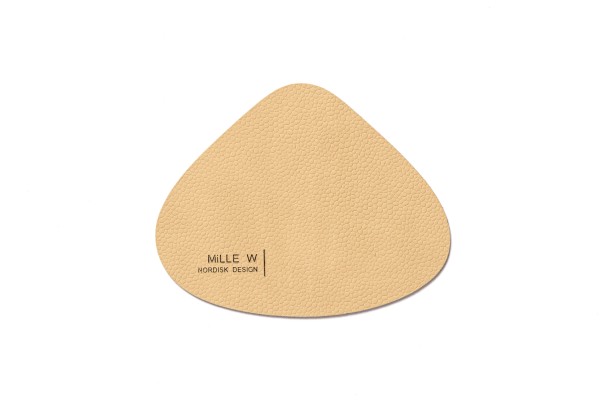 Untersetzer muschel beige