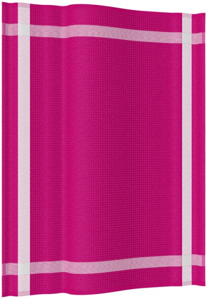 Waffeltuch magenta