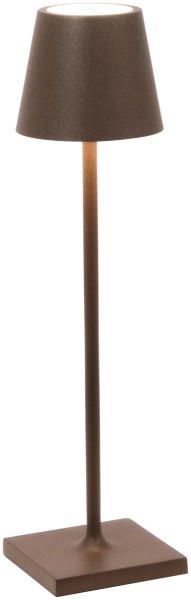 Poldina Pro micro Tischlampe 7x27.5cm corten