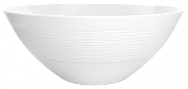 Techs Schüssel gross weiss 30 cm