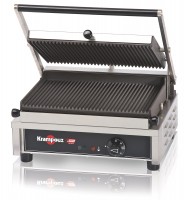Kontaktgrill mittel geriffelt-geriffelt