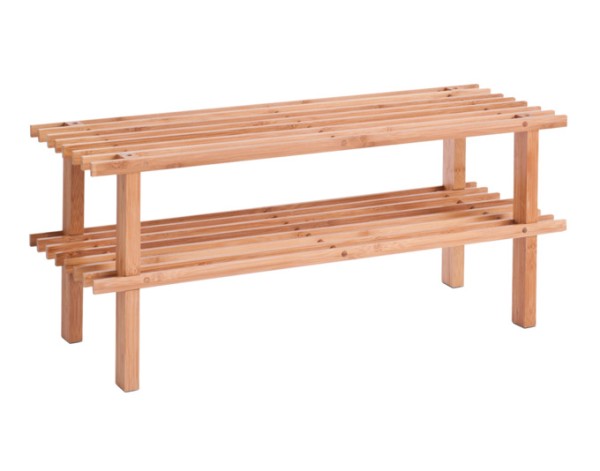 Schuhregal Bamboo 2Abl.70x30cm