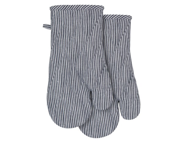 Ofenhandschuh navy 18x33 2Stk.